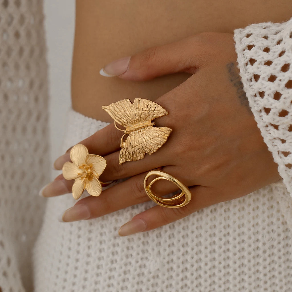 Boho Flutter Ring