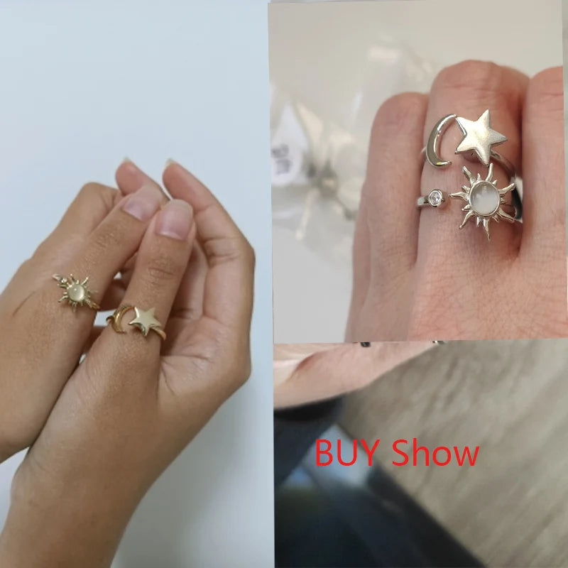 Sunflower Spinner Ring