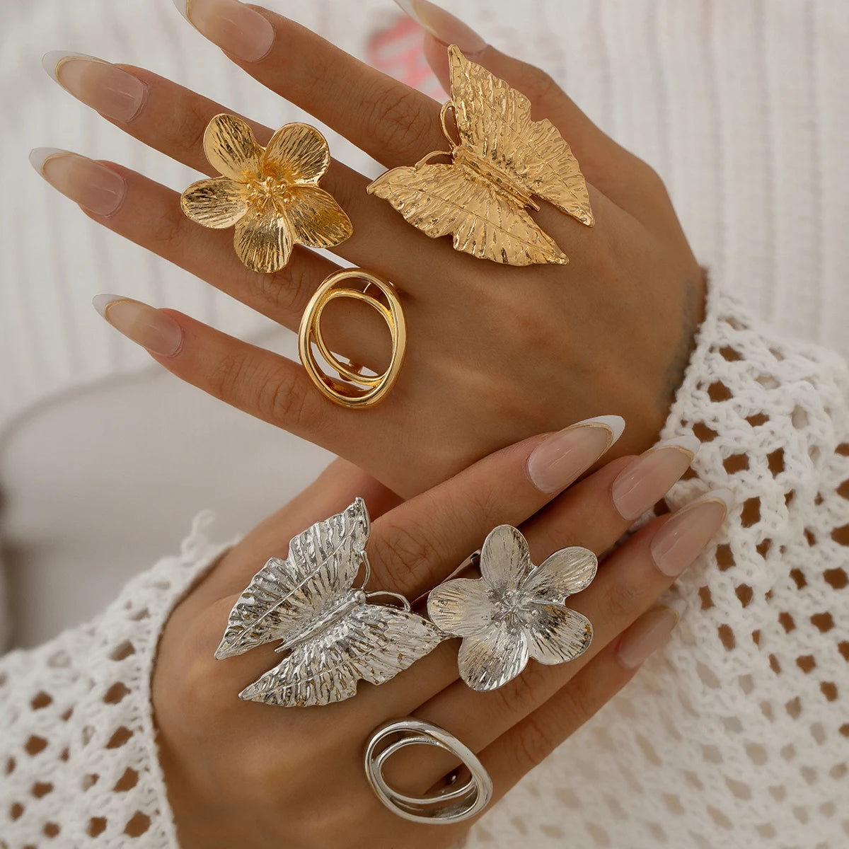 Boho Flutter Ring
